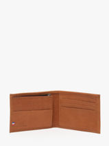 Leather Wallet Oil Etrier Brown oil EOIL102-vue-porte